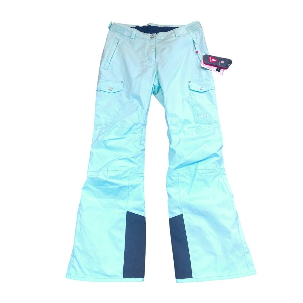 NWT Helly Hansen W's Large Switch Cargo Insulated Winter Pants Blue MSRP$236 - Picture 10 of 17